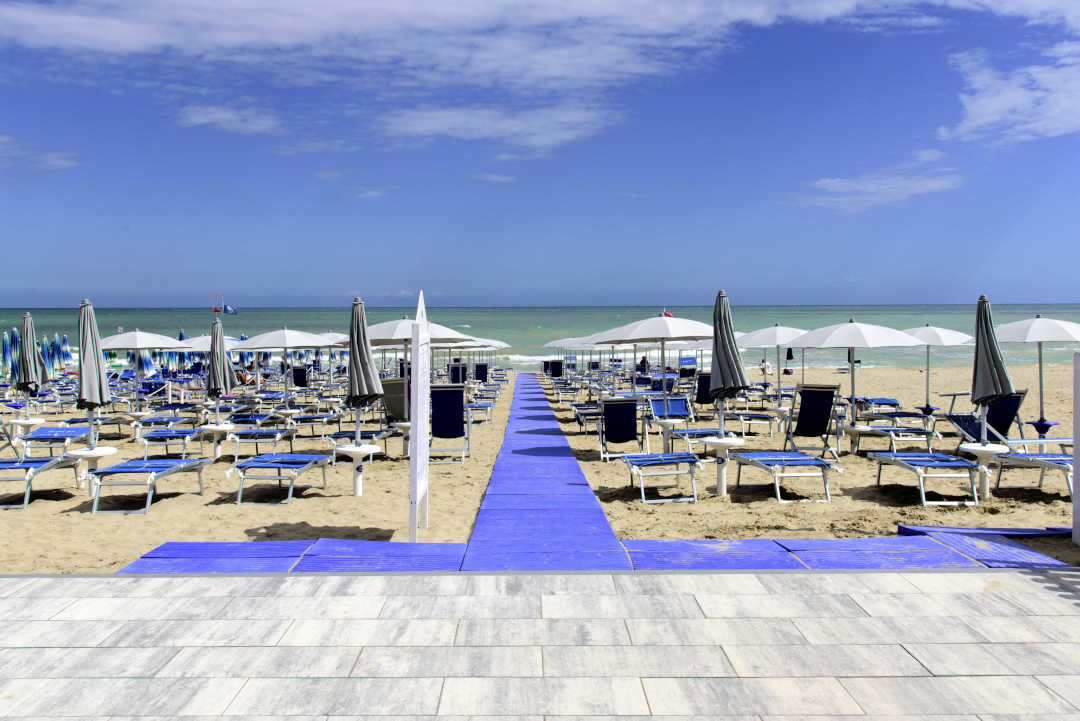 Hotel Alba Adriatica spiaggia